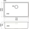 Кухонная мойка Omoikiri Tadzava 75-U/I IN icon 2