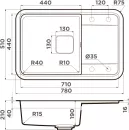 Кухонная мойка Omoikiri Tasogare 78 SA фото 2
