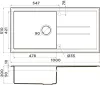 Кухонная мойка Omoikiri Tedori 100 BL icon 2