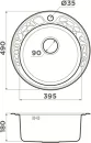 Кухонная мойка Omoikiri Tovada 49-AB icon 2