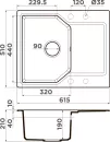 Кухонная мойка Omoikiri Yonaka 61 GR icon 2