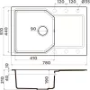 Кухонная мойка Omoikiri Yonaka 78 GR icon 2