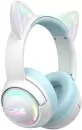 Наушники Onikuma GT838 Cat Ear (белый/голубой) icon 2