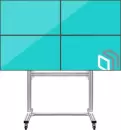 Кронштейн для телевизора Onkron FSPRO2L-22 (серебристый) icon