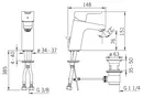 Смеситель Oras Aquita 2901F icon