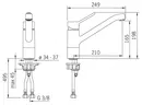 Смеситель Oras Aquita 2920F icon 2