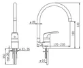 Смеситель Oras Safira 1038 icon 2