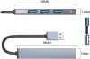 USB-хаб Orico AH-A13-GY-EP-HW фото 2