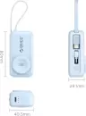 Портативное зарядное устройство Orico S18-A 5000mAh (голубой) фото 2