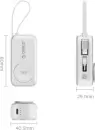 Портативное зарядное устройство Orico S18-A 5000mAh (серебристый) фото 2