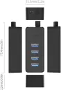 USB-хаб Orico W5P-U3-100-BK-EP-HW фото 3