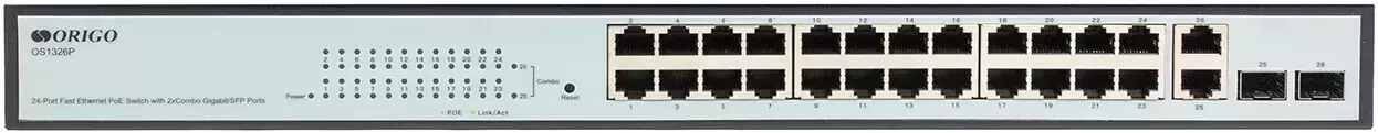 Управляемый коммутатор 2-го уровня Origo OS1326P/280W/A2A icon