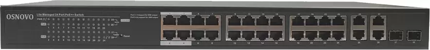 Управляемый коммутатор 2-го уровня OSNOVO SW-24G2C-M фото 2
