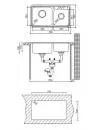 Кухонная мойка Oulin OL-H9903 icon 2