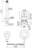 Смеситель Paffoni Light LIG007ST70 icon 2