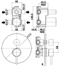 Смеситель Paffoni Light LIG018BO фото 2