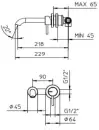 Смеситель Palazzani Mimo 12311443 icon 2