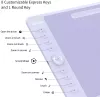Графический планшет Parblo Intangbo M Lilac Purple фото 6