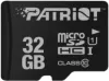 Карта памяти Patriot MicroSDHC LX Series PSF32GMDC10 32GB icon