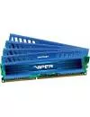 Комплект модулей памяти Patriot Viper 3 Sapphire Blue PV332G160C9QKBL DDR3 PC3-12800 4x8Gb icon 3