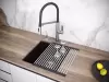 Кухонная мойка Paulmark Lumi 45UNI LU45-BL icon 6