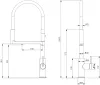 Смеситель Paulmark Tornado TO213402-SBG icon 2