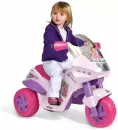 Детский электромотоцикл Peg Perego Flower Princess IGED0923 (белый/розовый) фото 2