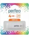 USB Flash Perfeo C04 4GB (белый) (PF-C04W004) фото 2