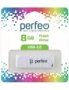 USB Flash Perfeo C10 8GB (белый) (PF-C10W008) icon 2