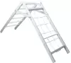Детский спортивный комплекс Perfetto Sport Scala In Legno Con Rete 2 Grigio PS-130 icon 5