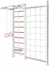 Детский спортивный комплекс Perfetto Sport Scala In Legno Con Rete Bianco-naturale PS-125 icon