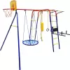 Детский спортивный комплекс Пионер дачный Юла МАКСИ + качели гнездо 80 см icon