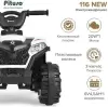 Детский электроквадроцикл Pituso 116 New 2600005 (белый) icon 2