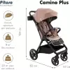 Детская прогулочная коляска Pituso Camino + чехол на ножки / Q-5 (бежевый) icon 2