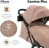 Детская прогулочная коляска Pituso Camino + чехол на ножки / Q-5 (бежевый) icon 6