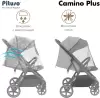 Детская прогулочная коляска Pituso Camino + чехол на ножки / Q-5 (бежевый) icon 9
