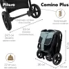 Детская прогулочная коляска Pituso Camino + чехол на ножки / Q-5 (зеленый) icon 5