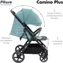 Детская прогулочная коляска Pituso Camino + чехол на ножки / Q-5 (зеленый) icon 7