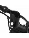 Детская коляска Pituso Confort 2 в 1 (черный, темно-графитовая кожа) фото 10
