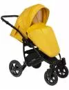 Детская коляска Pituso Confort 2 в 1 (желтый, шафрановая кожа) фото 7