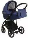 Детская коляска Pituso Confort Plus 2 в 1 (джинс, темно-синяя кожа) фото 3