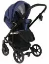 Детская коляска Pituso Confort Plus 2 в 1 (джинс, темно-синяя кожа) фото 5