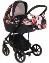 Детская коляска Pituso Confort Plus 2 в 1 (цветы, кожа темный графит) фото 3