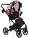 Детская коляска Pituso Confort Plus 2 в 1 (цветы, кожа темный графит) фото 6