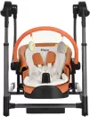 Стульчик для кормления Pituso Triola 3 в 1 / SG116 (black frame/orange) icon 7