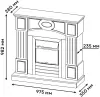 Каминокомплект Planta PORT005W-FS600B icon 2