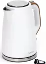 Электрочайник Platinet Velvet Wooden (белый) icon 2