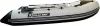 Моторно-гребная лодка Polar Bird Merlin PB-320M ПБ30 стеклокомпозит (черный/белый) фото 2
