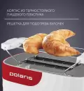 Тостер Polaris PET 0720 (белый/красный) icon 6