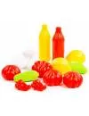 Игровой набор Полесье 47007 Набор продуктов №5 (17 элементов) (в сеточке) фото